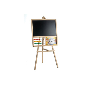 Tabule stojanová s počítadlem dřevo 45x89cm v sáčku