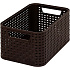 Úložný box STYLE S hnědý