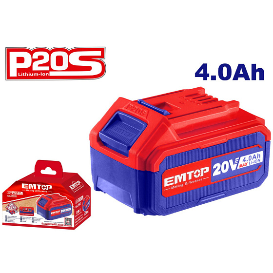 Akumulátor 20V Li-ion 4.0Ah